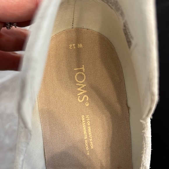 TOMS Kallie Egret Camo Printed Suede Wedge Ankle Boots 12 - Picture 6 of 10